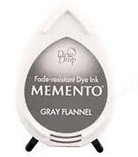 Memento Dew Drop Gray Flannel